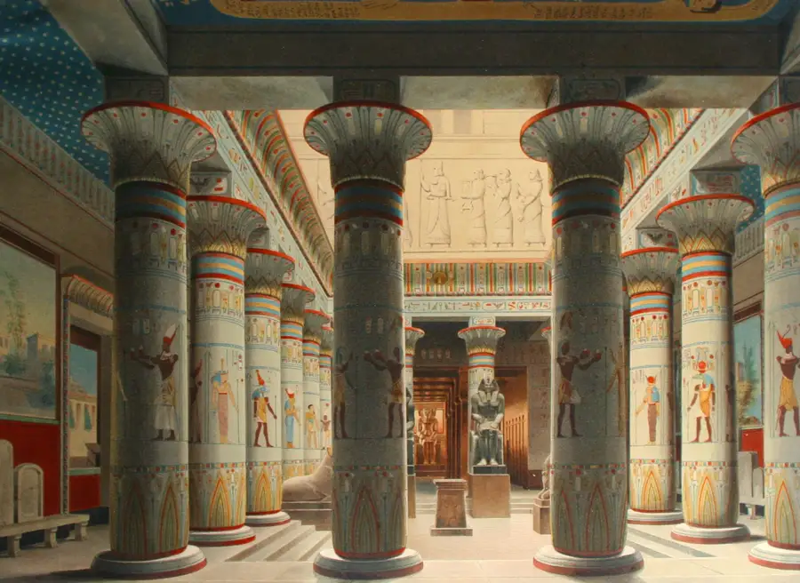 Courtyard by Eduard Gaertner